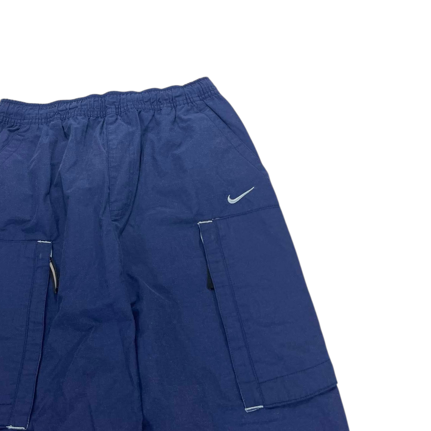 NIKE BLUE CARGO PANTS (S-M) ²