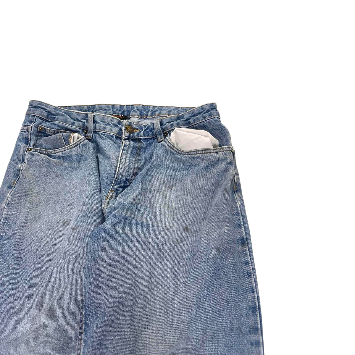 TRASHED RIVET WORKWEAR DENIM JEANS (87 (34))