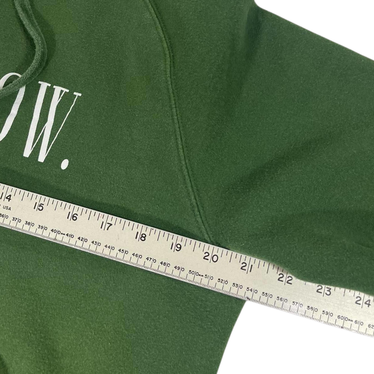YOUKNOW. GREEN HOODIE (M)