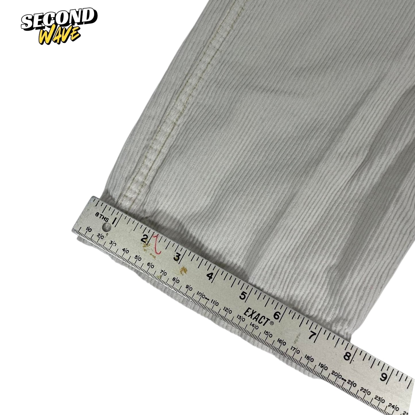 COTTON ON CORDUROY WIDE LEG TROUSERS (30)