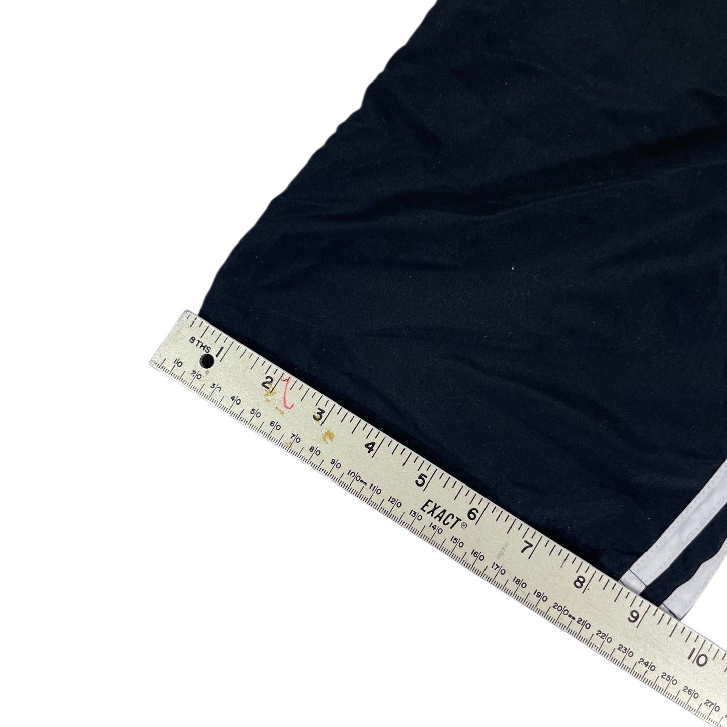 VINTAGE ACTIVE INTENT BAGGY BLACK TRACK PANTS (M)