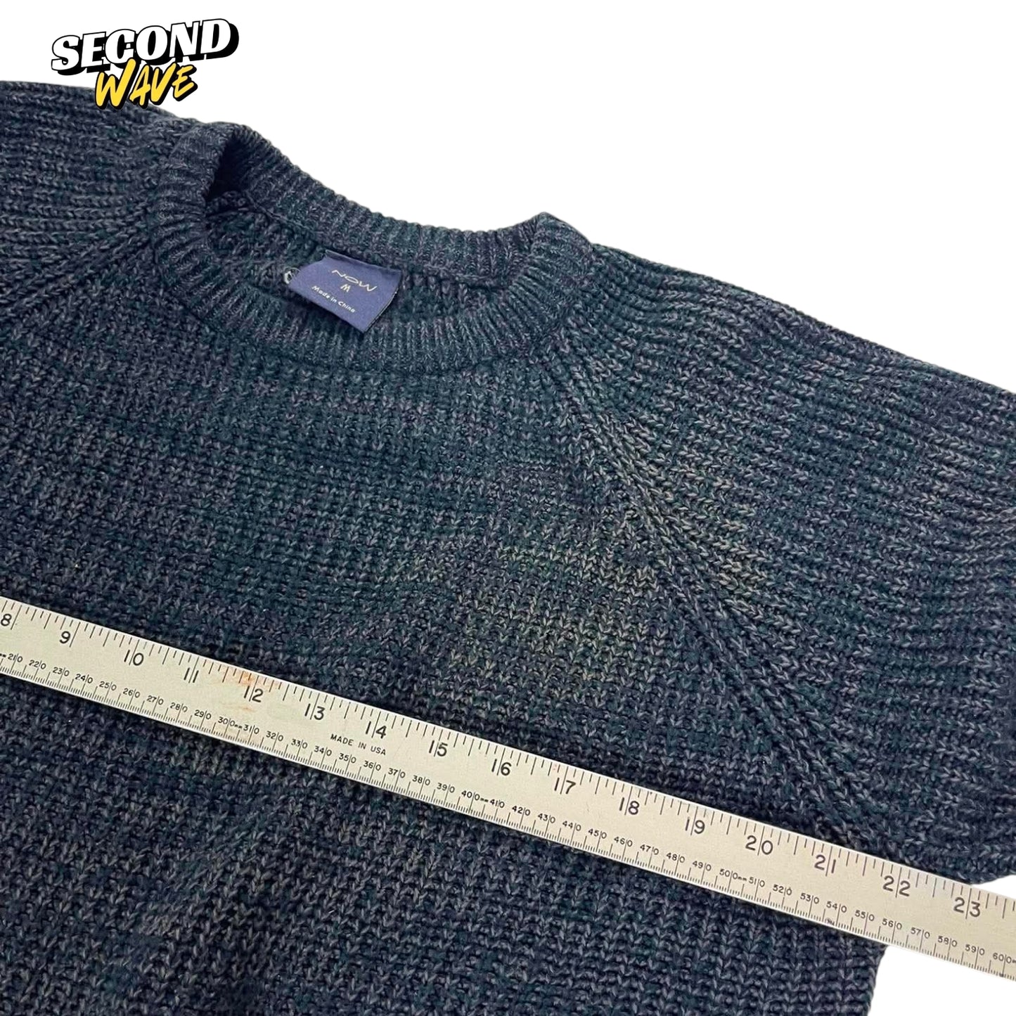 90S KNIT SWEATER (L)