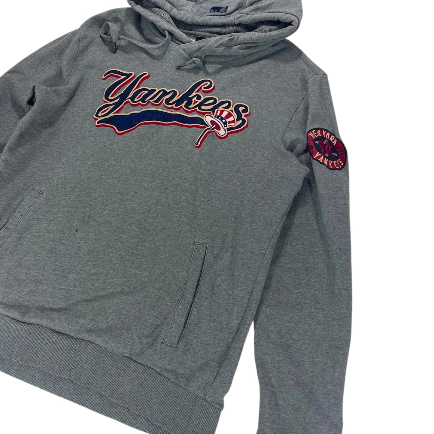 MLB NEW YORK YANKEES GREY HOODIE (L)