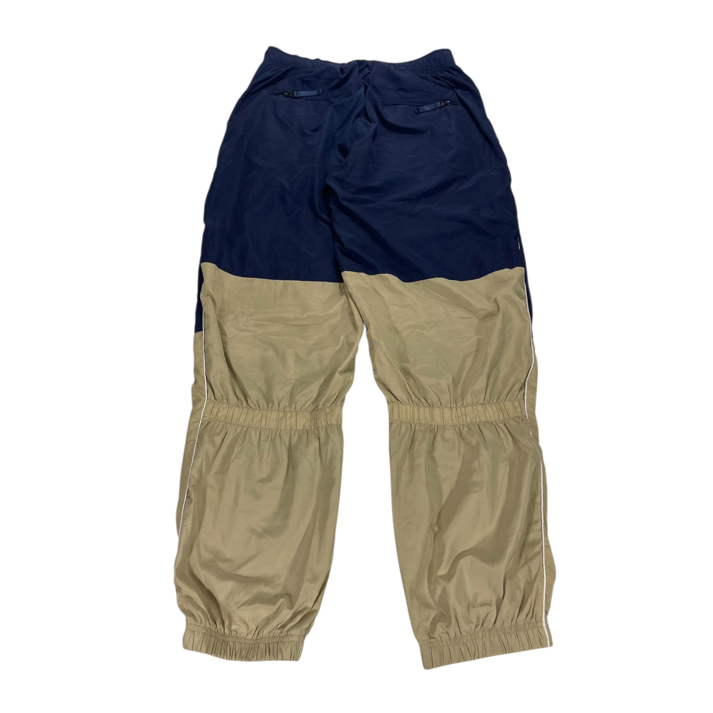 NIKE NAVY/BEIGE TRACK PANTS² (BEST FIT LARGE)