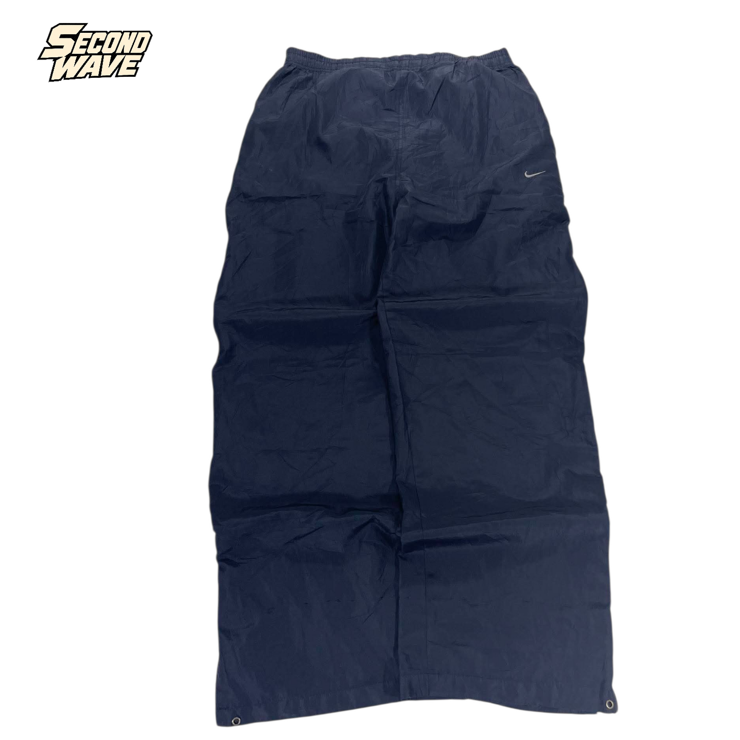 NIKE NAVY TRACK PANTS (XL) ⁴