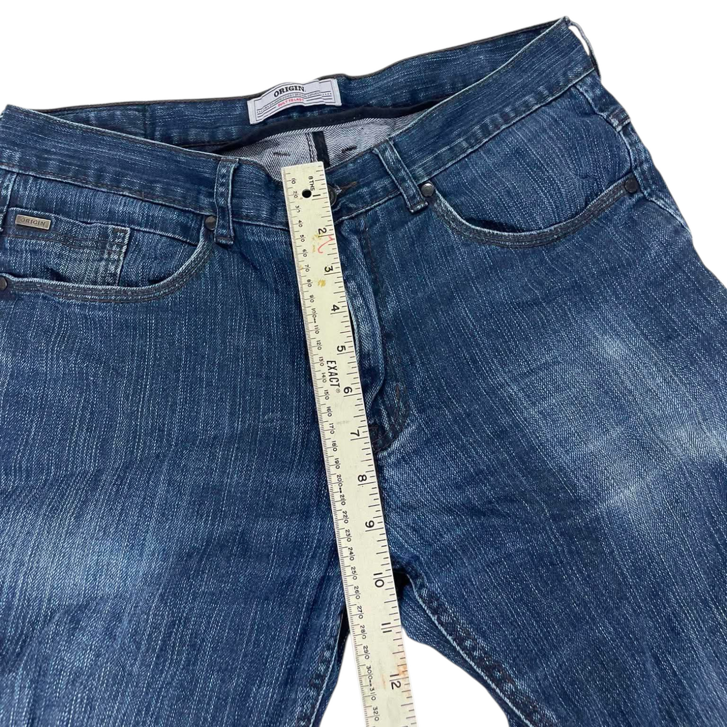 ORIGIN BLUE DENIM JEANS (W:34 - L:32)