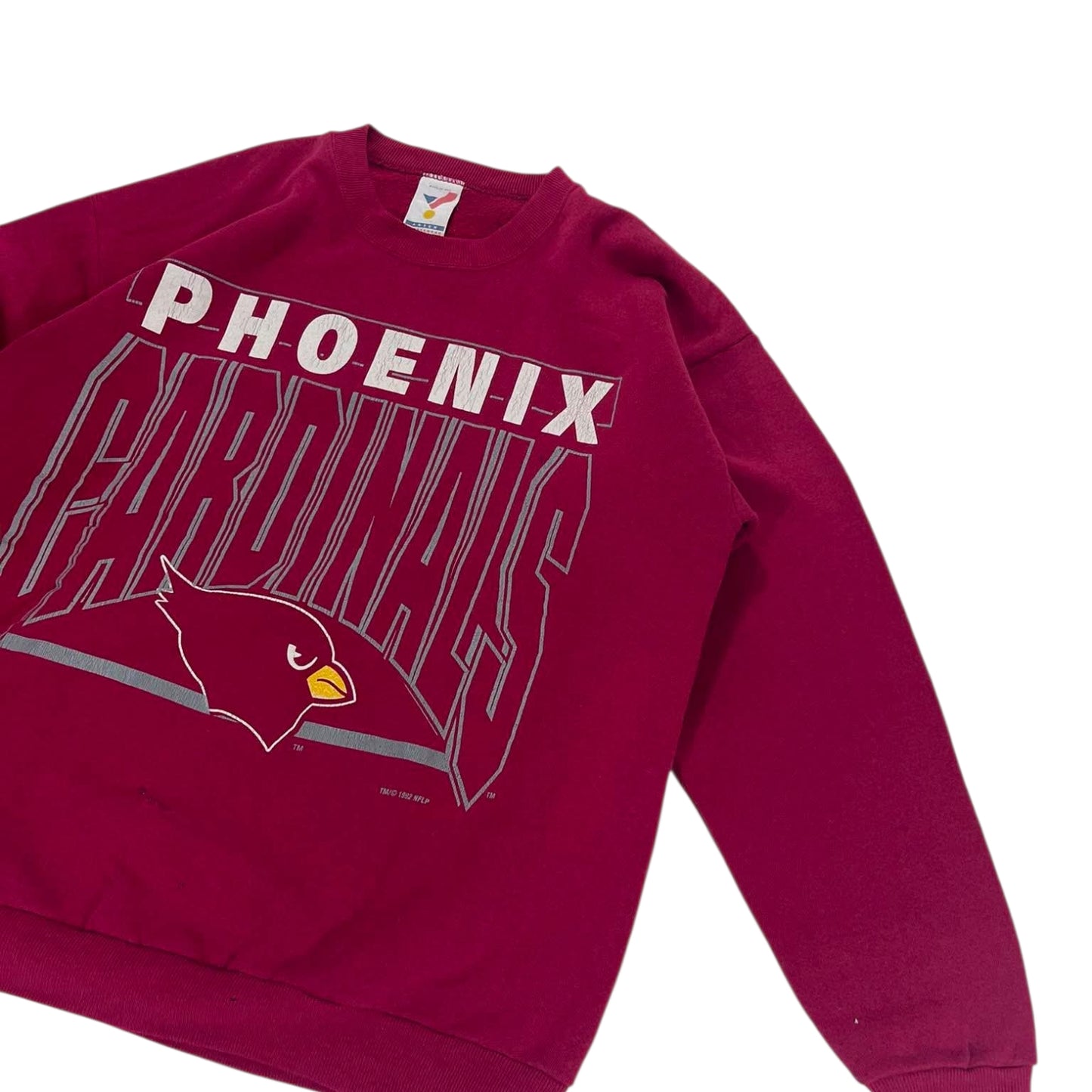 90S ARIZONA CARDINALS BURGUNDY CREWNECK (L)