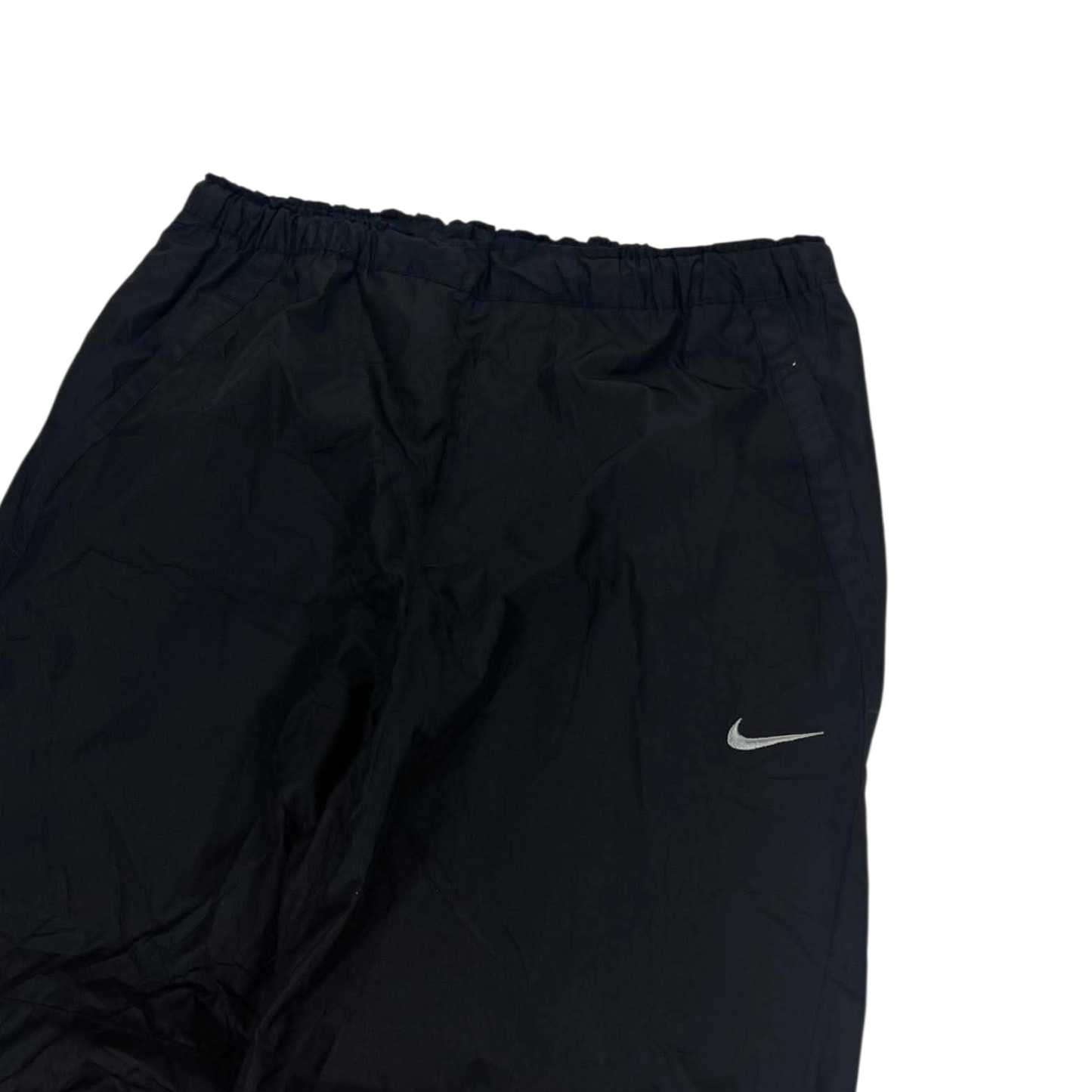 VINTAGE NIKE BLACK NEON TRACK PANTS (M)¹