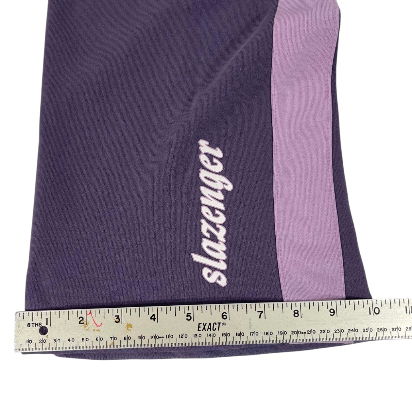 Y2K SLAZENGER PURPLE & PINK SWEATPANTS (16)