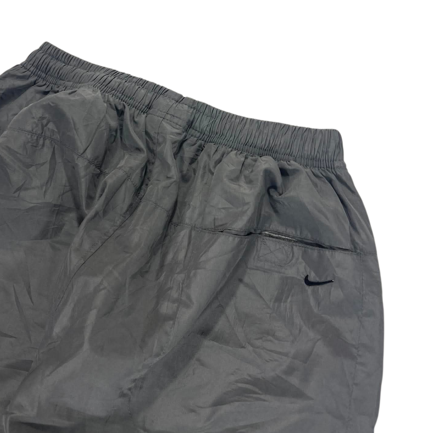Y2K NIKE BAGGY GRAY TRACK PANTS ⁶ (L)