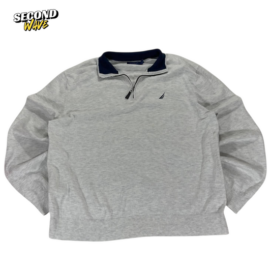 VINTAGE NAUTICA QUARTER ZIP (L)