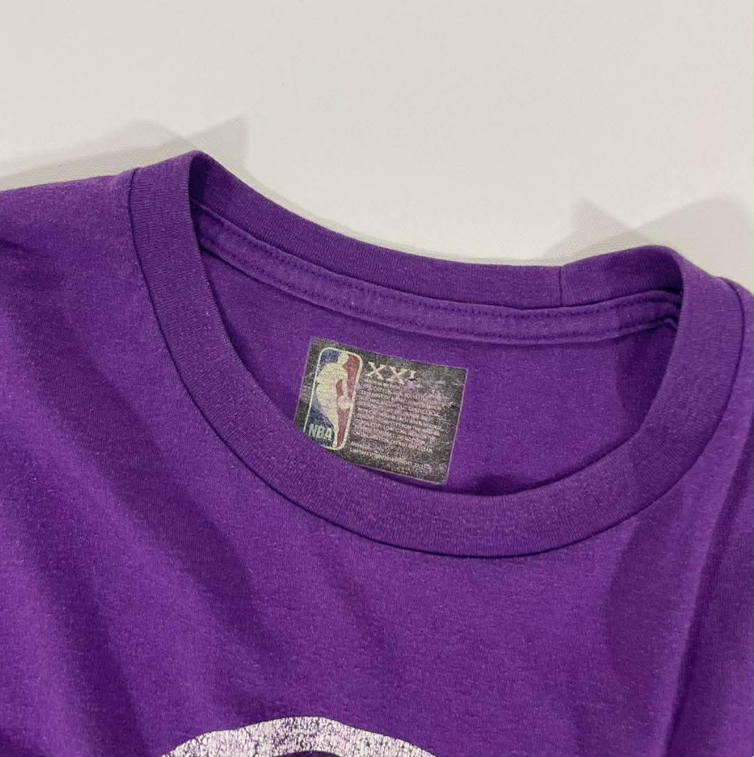 NBA LOS ANGELES LAKERS PURPLE T-SHIRT (XL-XXL)
