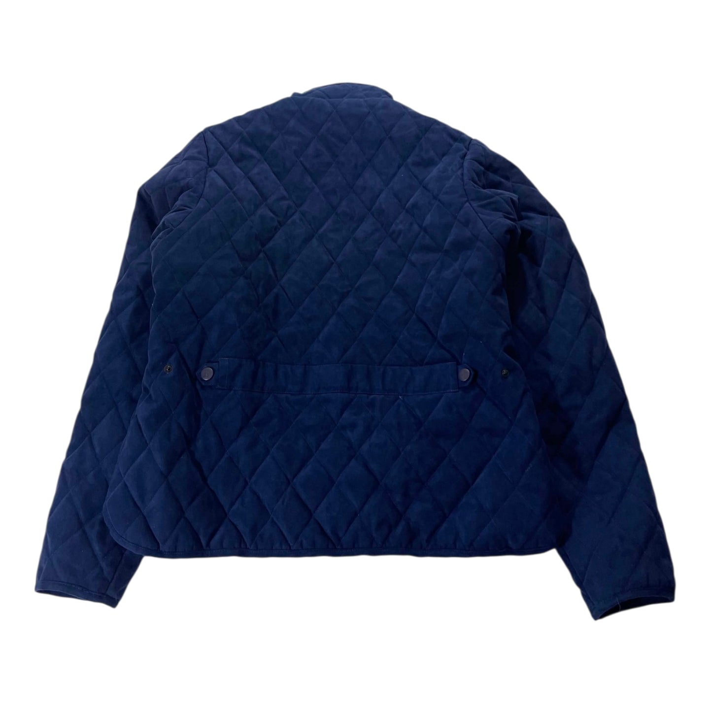 VINTAGE OUTBACK NAVY BLUE QUILTED JACKET (M)
