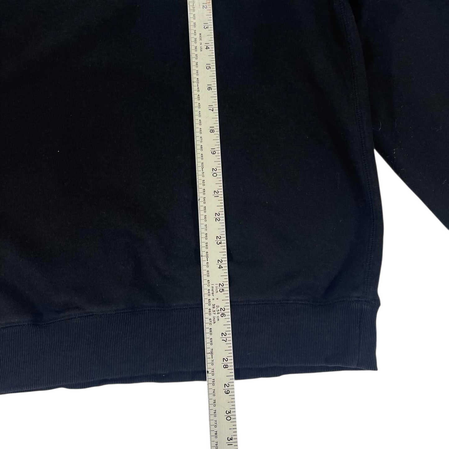 CHAMPION BLACK CREWNECK SWEATSHIRT (XL)
