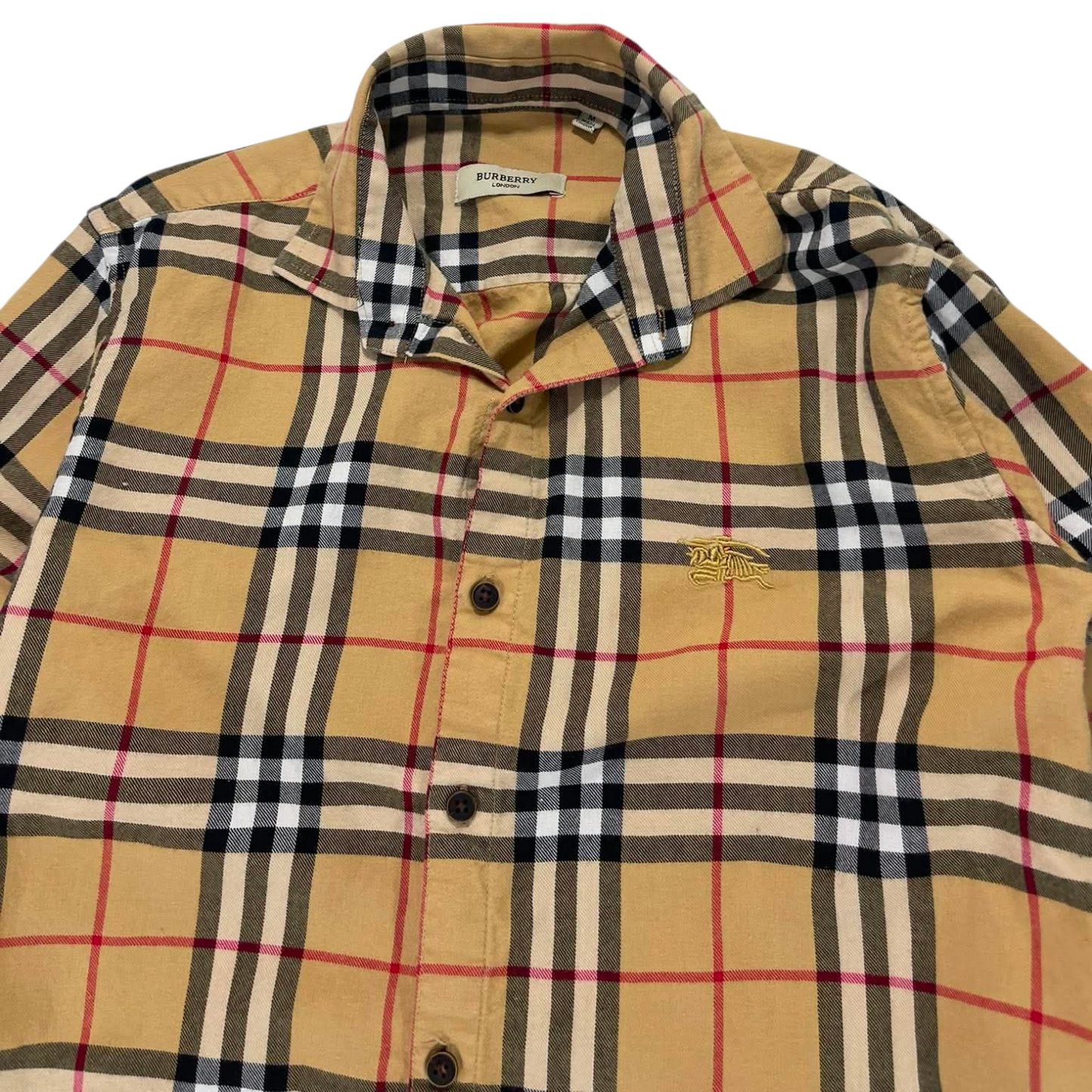BURBERRY LONDON CHECK SHIRT (M)