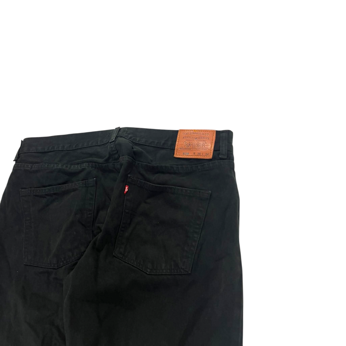 LEVI'S 538 BLACK JEANS (38)