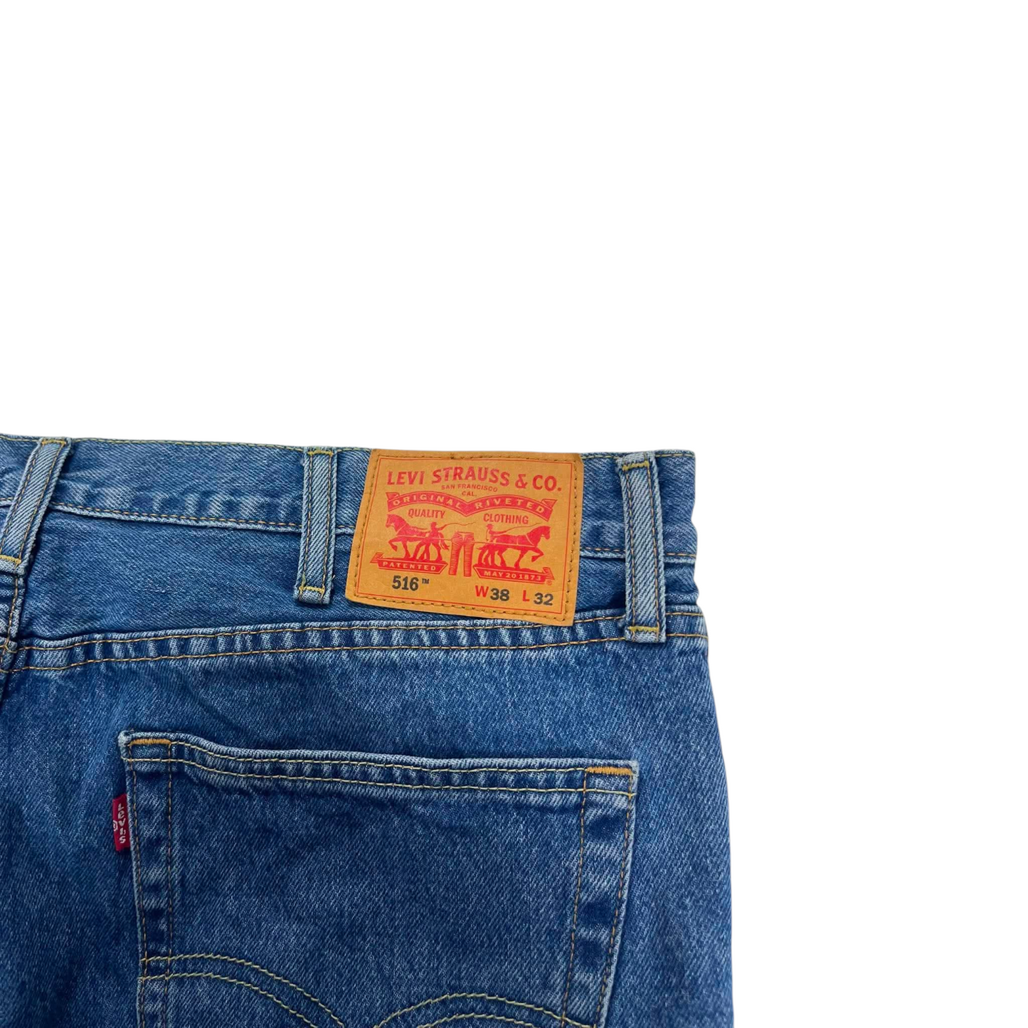 LEVI'S BLUE DENIM JEANS (38)