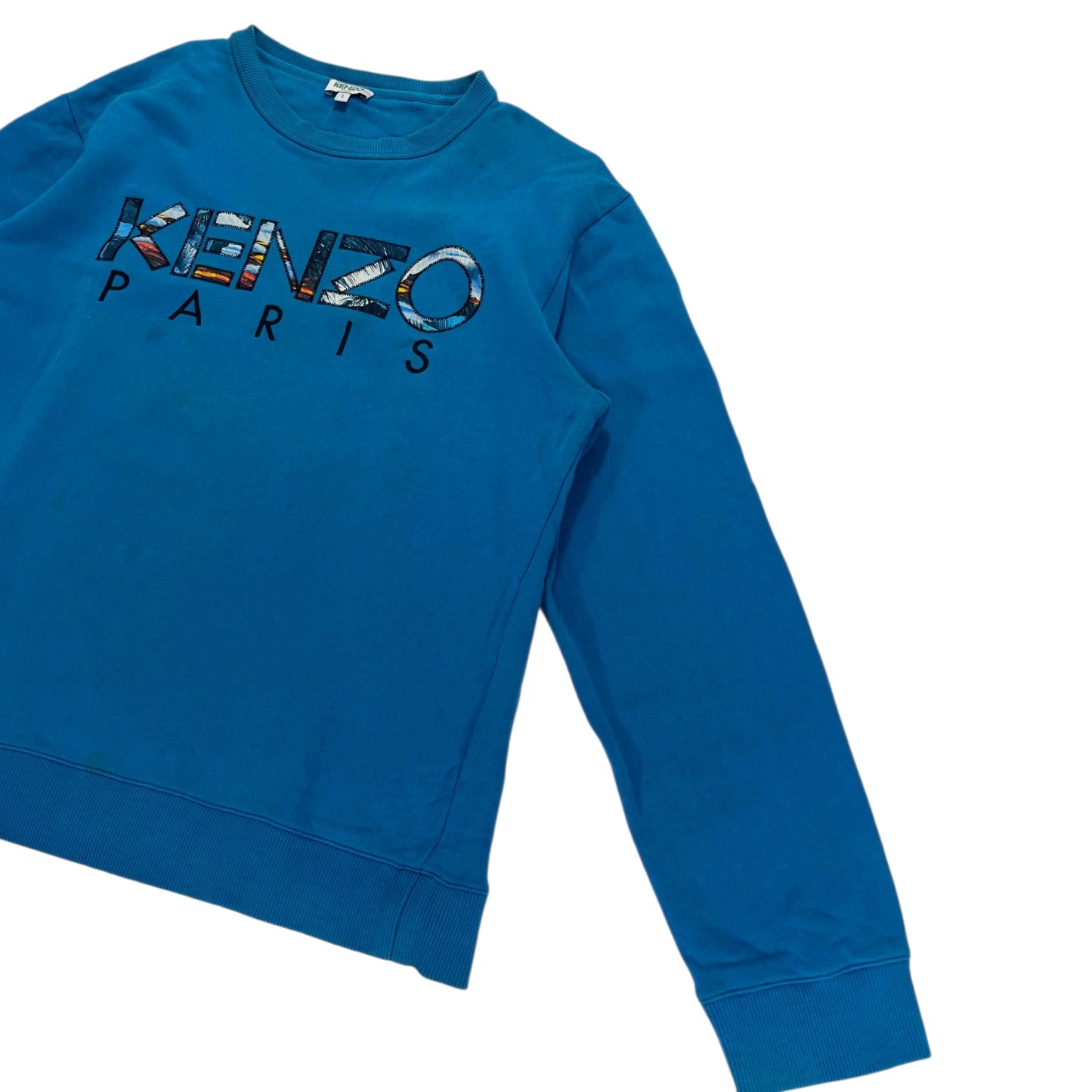 KENZO PARIS BLUE SWEATSHIRT (L)