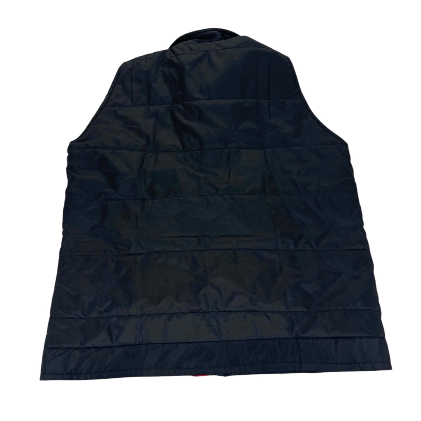 CARLING INTERNATIONAL BLACK PUFFER VEST (L)