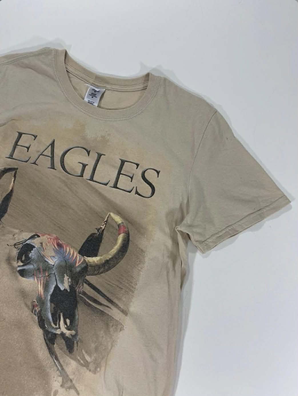 EAGLES TAN TOUR COTTON T-SHIRT (M)