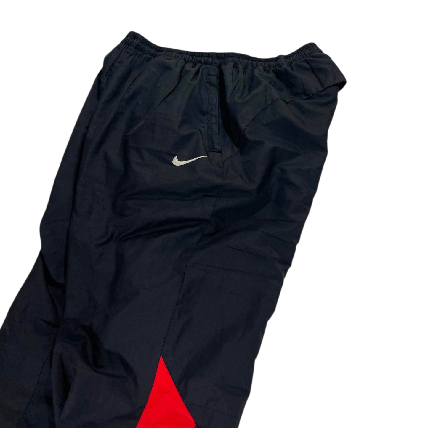 VINTAGE NIKE BLACK/RED TRACK PANTS (L) ¹³
