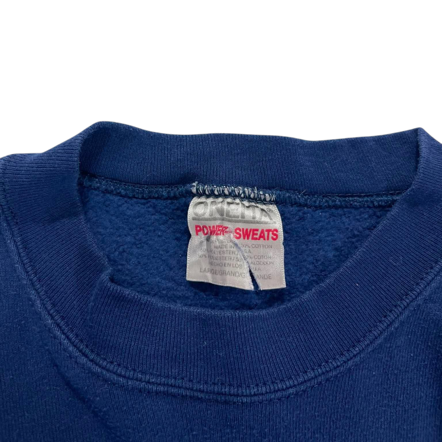 90s SEATTLE MARINERS NAVY CREWNECK SWEATSHIRT (L)