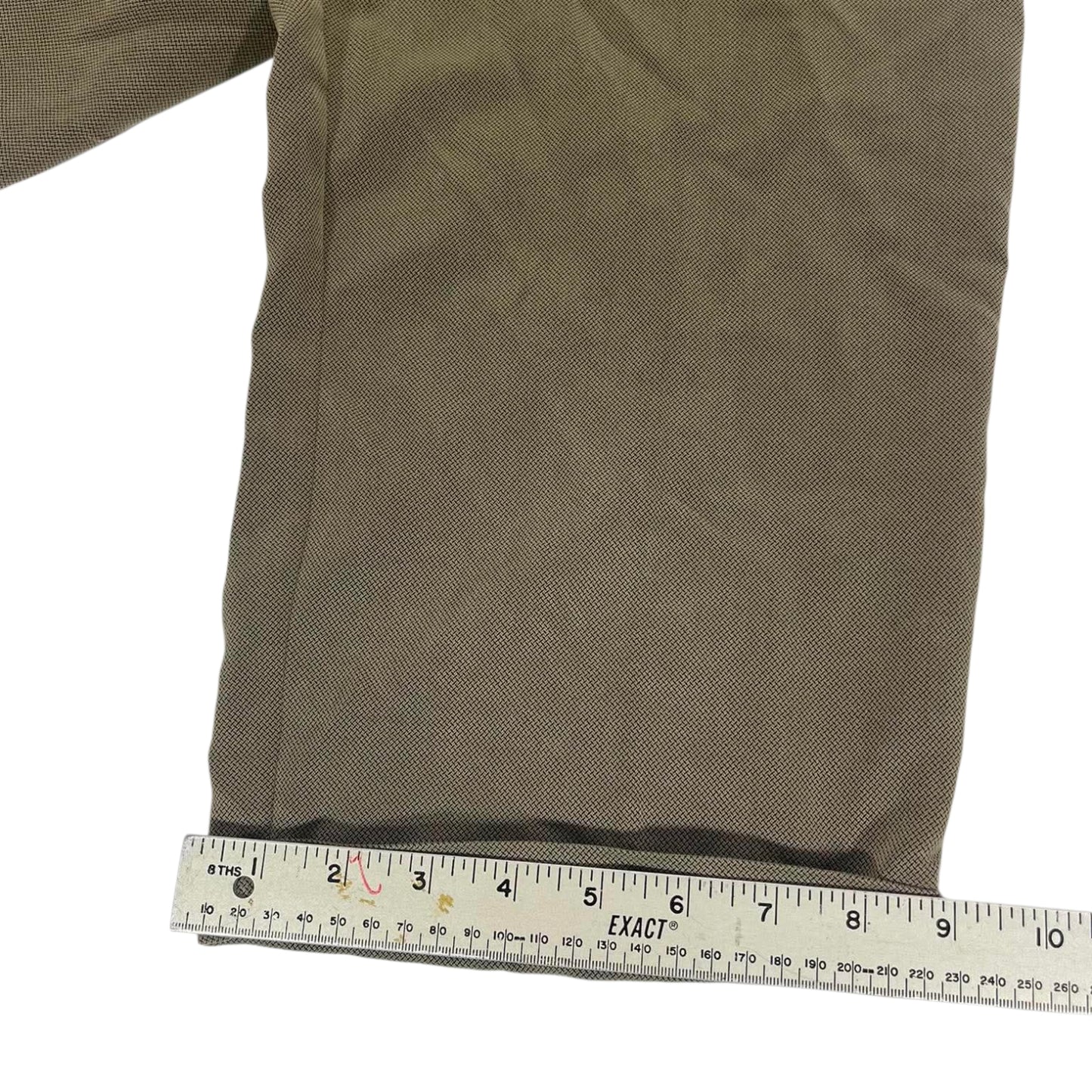VINTAGE CENARIO KHAKI WIDE LEG TROUSERS (34)