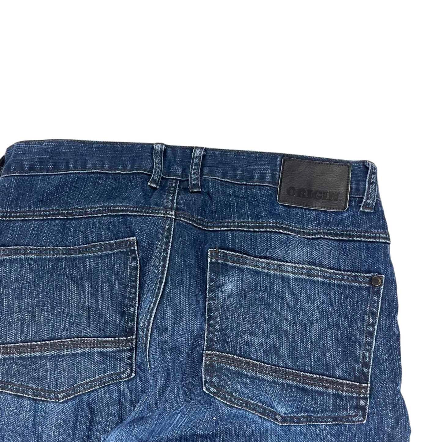 ORIGIN BLUE DENIM JEANS (W:34 - L:32)