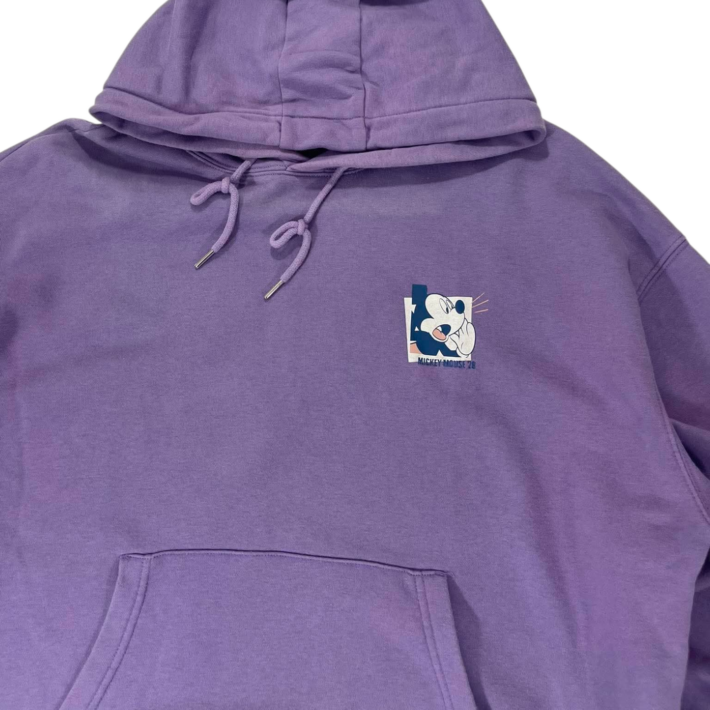 DISNEY MICKEY MOUSE PURPLE HOODIE (M)