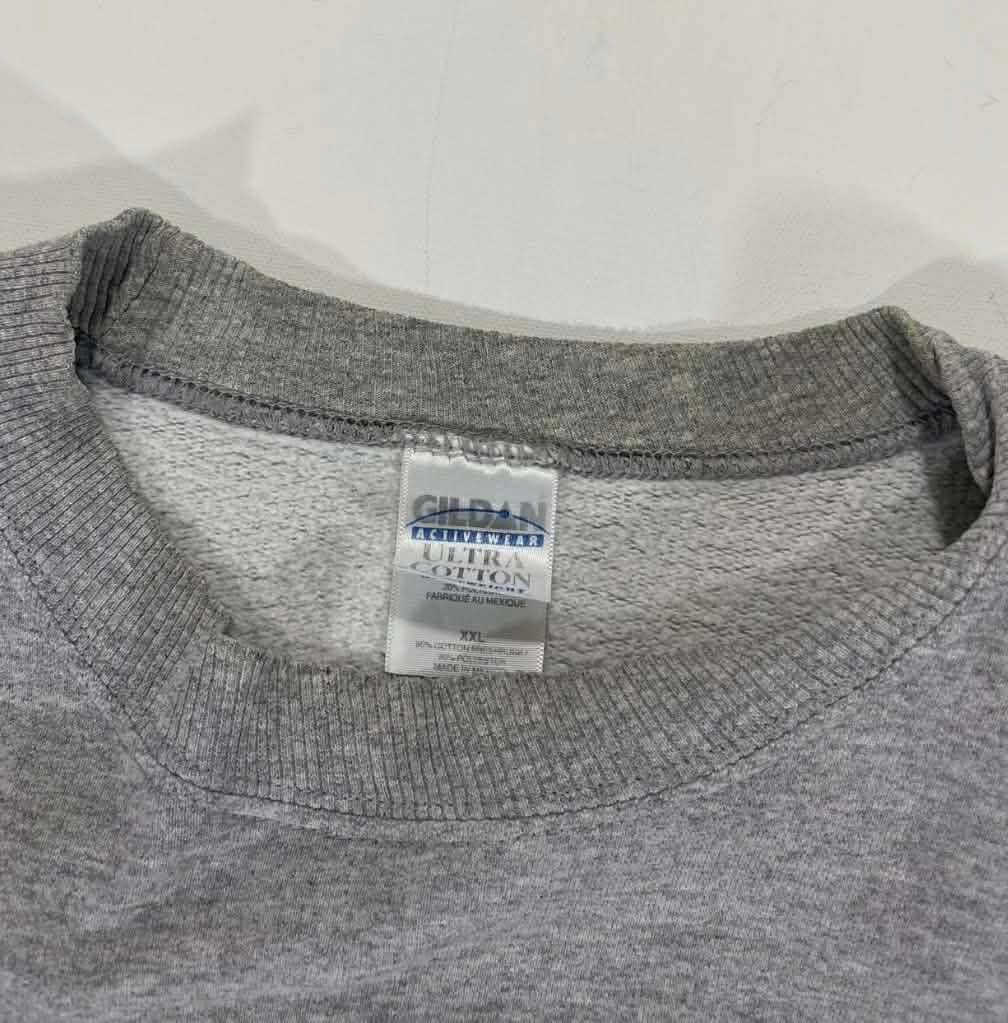 2004 BOSTON RED SOX WORLD SERIES CHAMPIONS GREY CREWNECK SWEATSHIRT (XL-XXL)