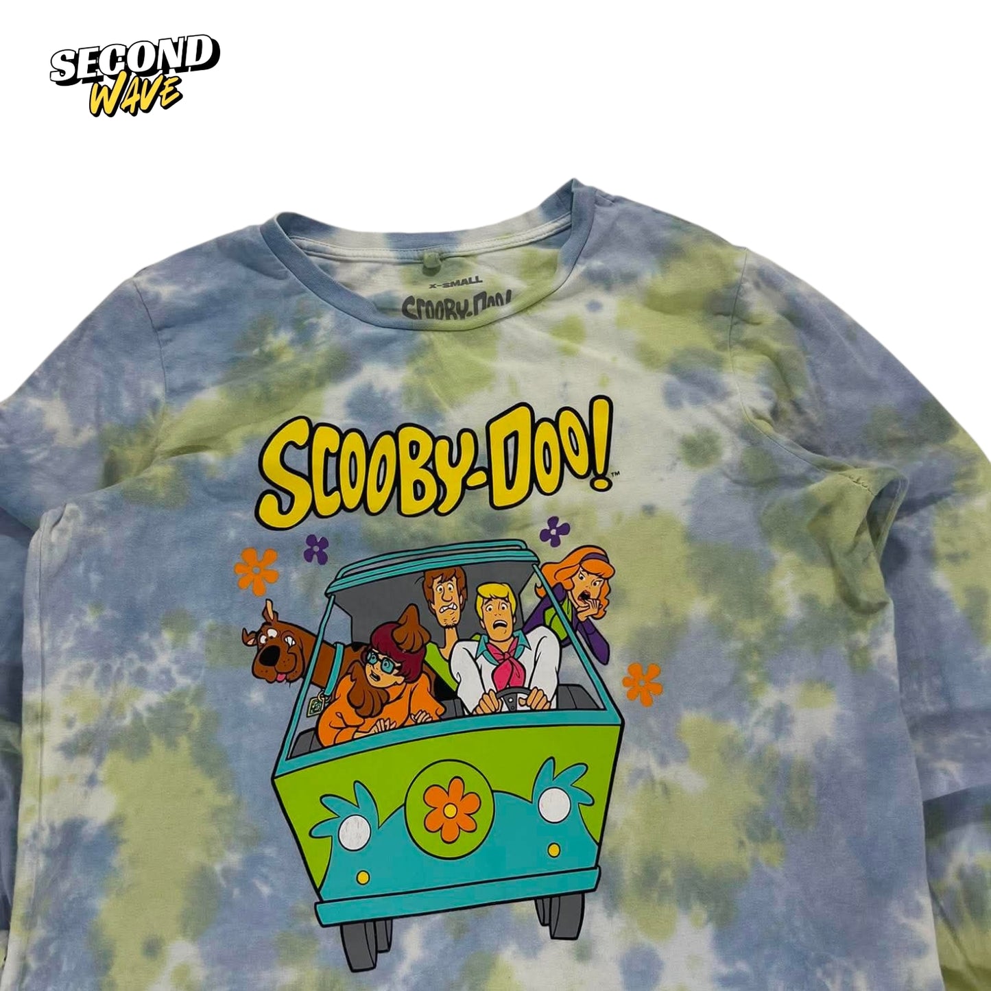 SCOOBY DOO TIE-DYE LONG SLEEVE (S)