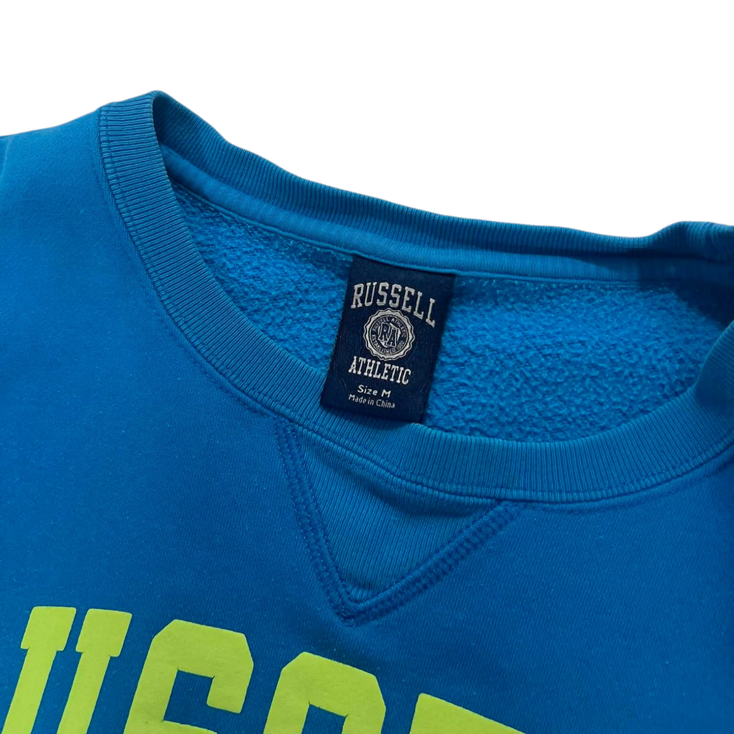 RUSSELL ATHLETIC BLUE CREWNECK (M)