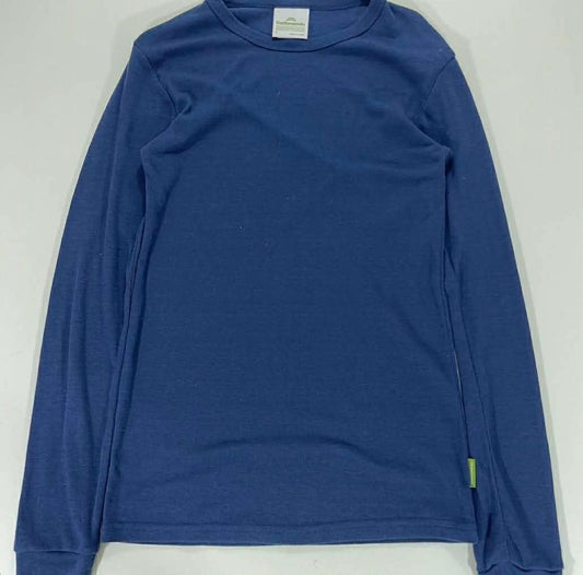 KATHMANDU BLUE LONG SLEEVED TOP (M-L)