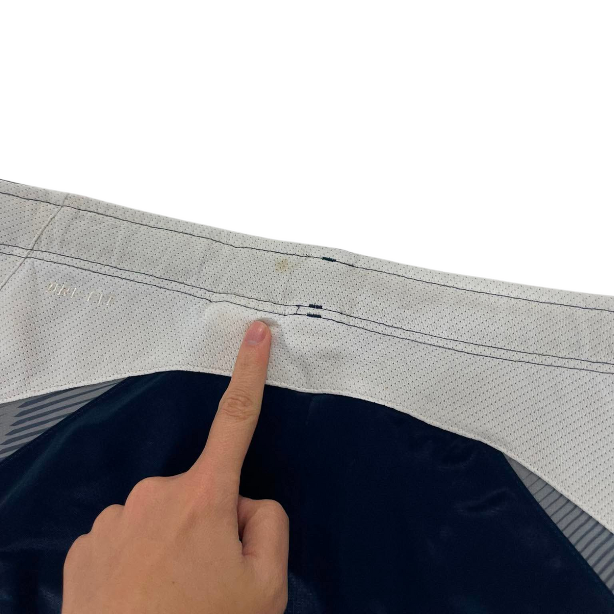 Y2K NIKE BLUE DRI-FIT TRACK PANTS⁷ (BEST FIT L - XL)