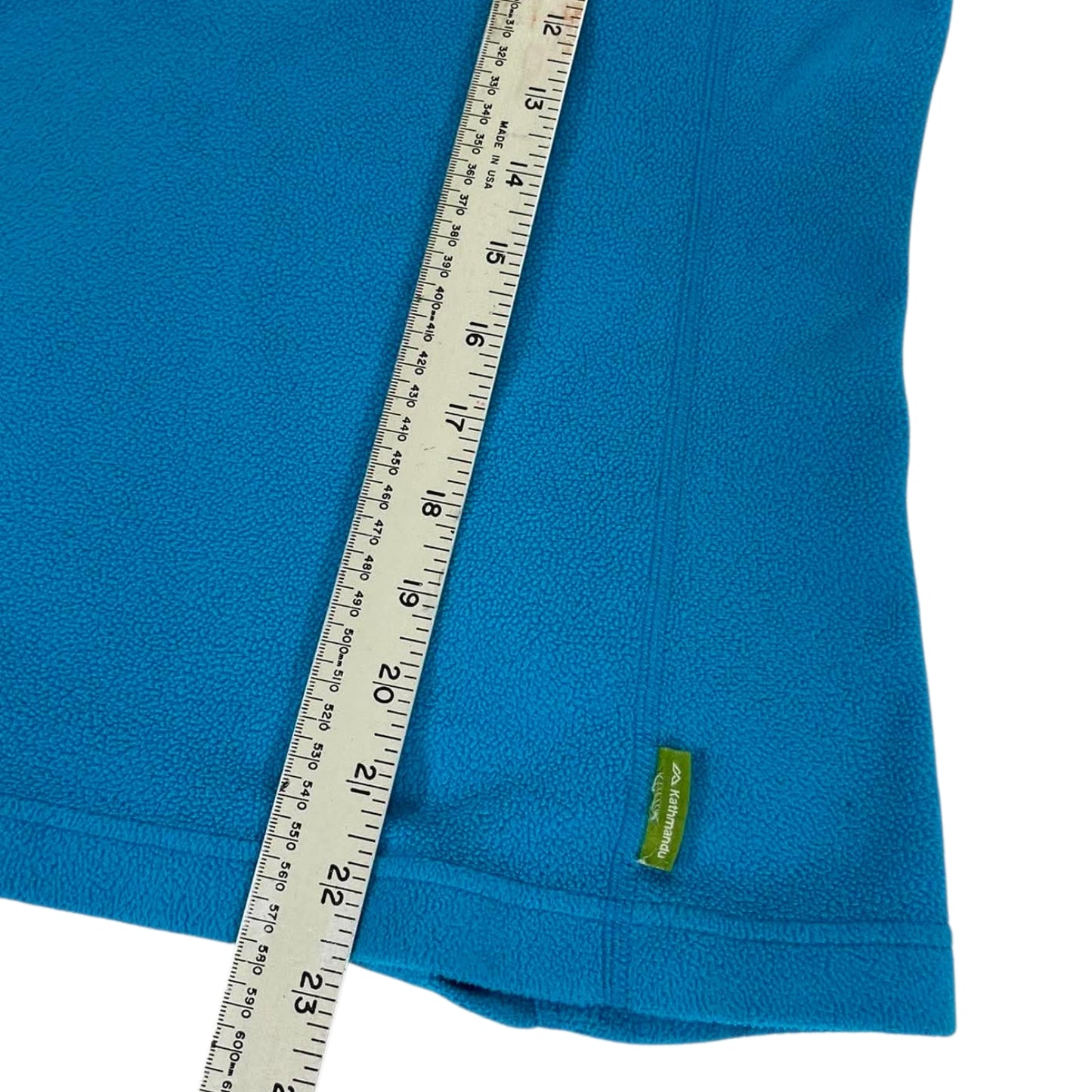 KATHMANDU BLUE FLEECE QUARTER ZIP (S)