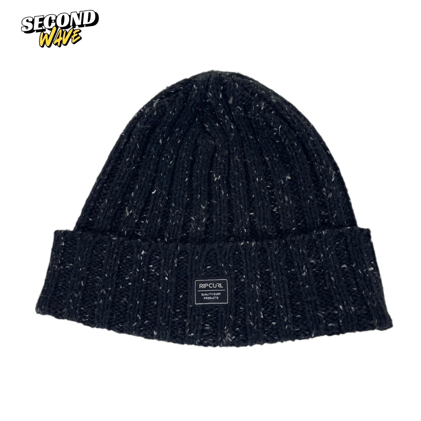 RIP CURL BLACK SPECKLED KNIT BEANIE