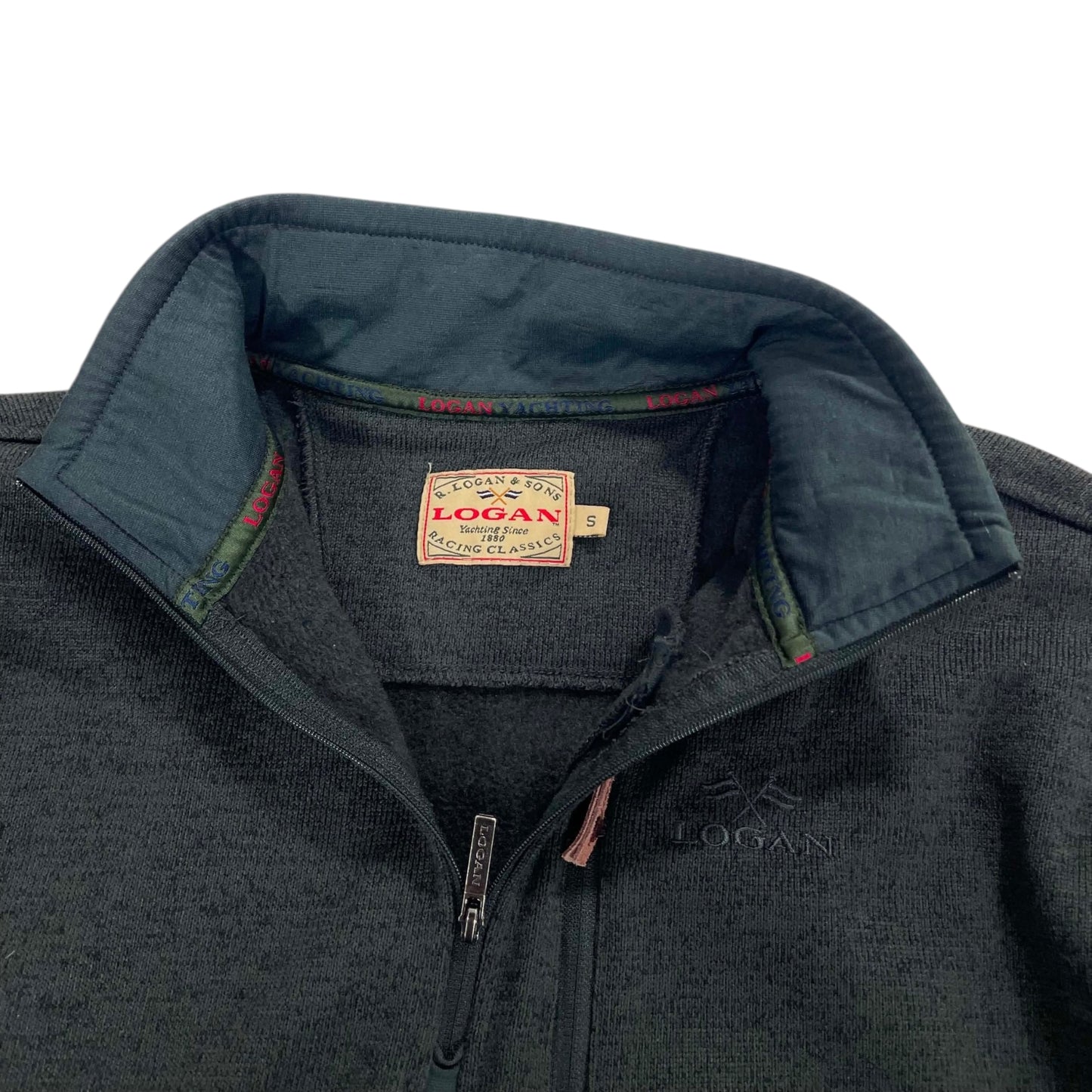 LOGAN CLASSICS BLACK QUARTER ZIP (S)