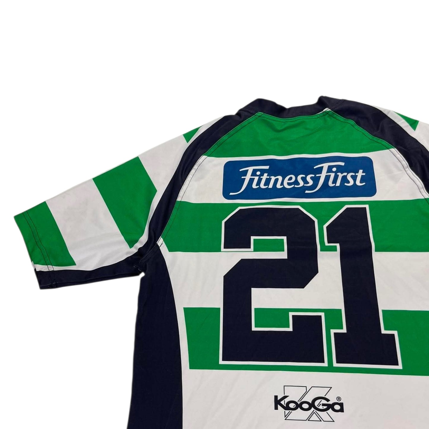 SUNNYBANK RUGBY UNION GREEN & WHITE JERSEY (M)