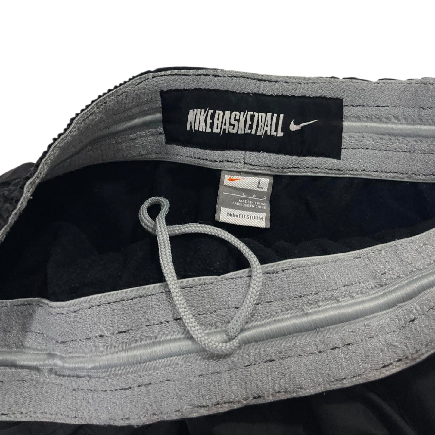 VINTAGE NIKE BASKETBALL BLACK TRACK PANTS (L) ¹³
