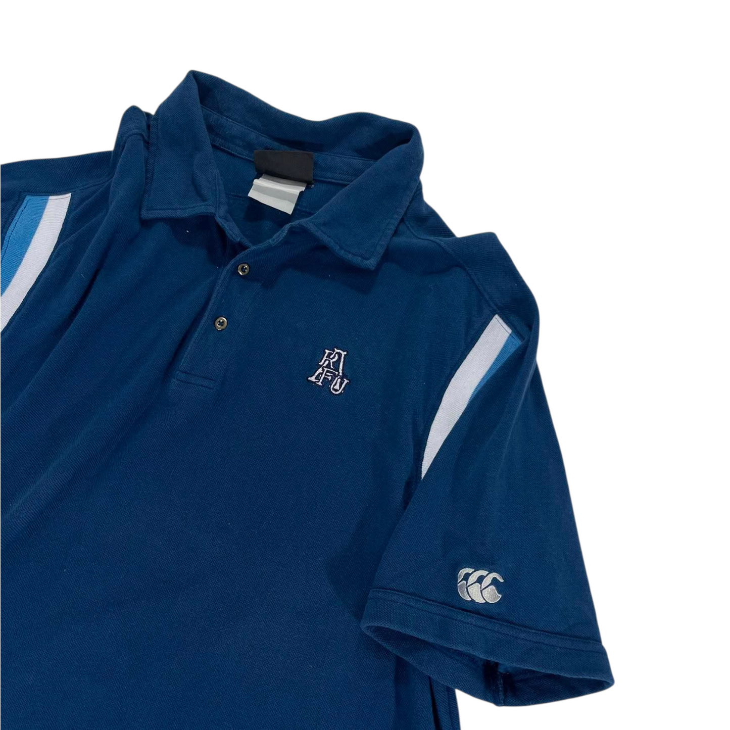 CCC NAVY BLUE POLO SHIRT WITH WHITE AND BLUE ACCENTS (XL)