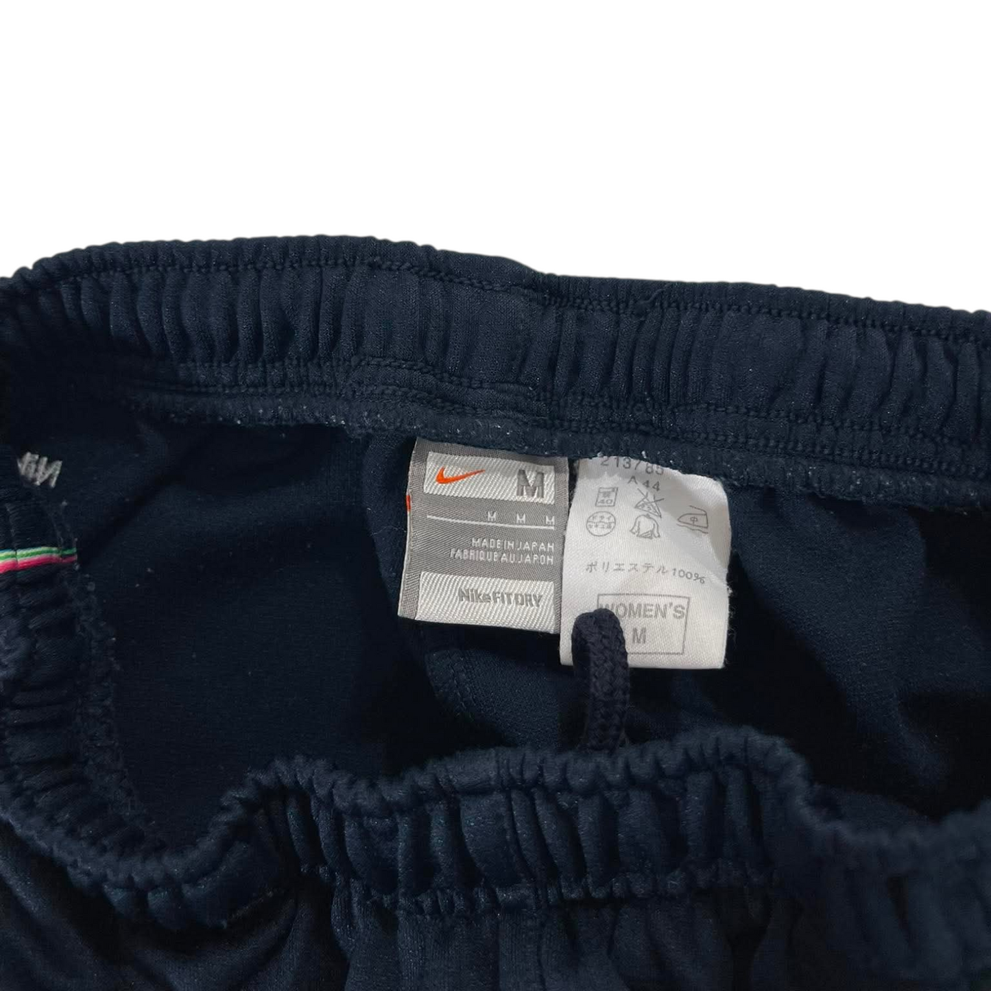 Y2K NIKE WITH SIDE HIT COLOUR TRACK PANTS (M) ⁶