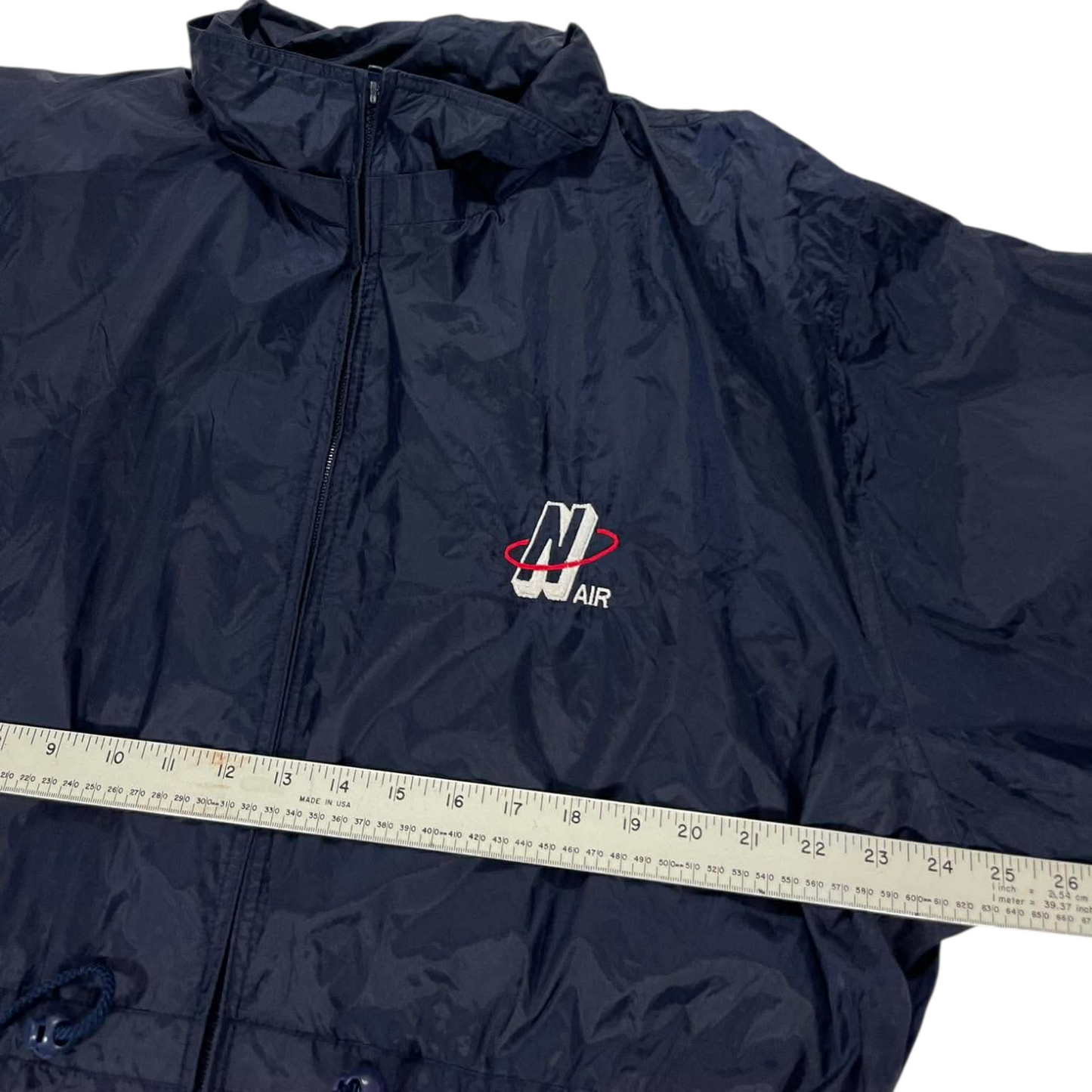 BL NIKE WINDBREAKER JACKET WITH EMBROIDED LOGO(L-XL)