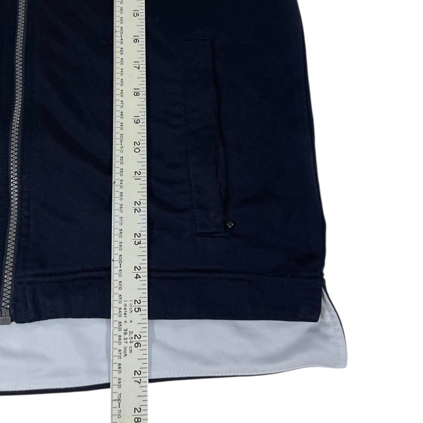 VINTAGE SPELLOUT NIKE QUARTER ZIP TRACK JACKET (M)