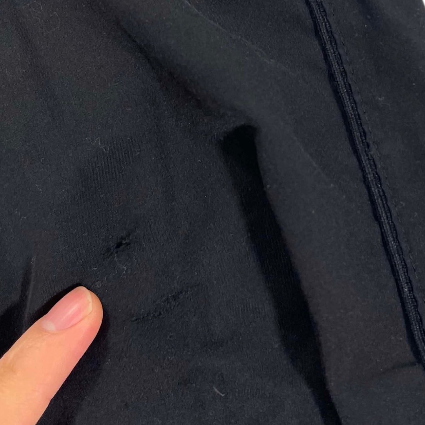 NIKE BLACK BAGGY SWEATPANTS (S) 1