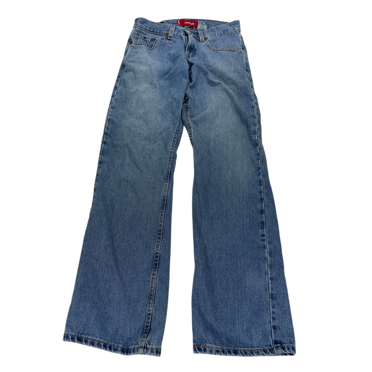 LEVI'S 522 SUPER LOW RISE FLARE JEANS (26)