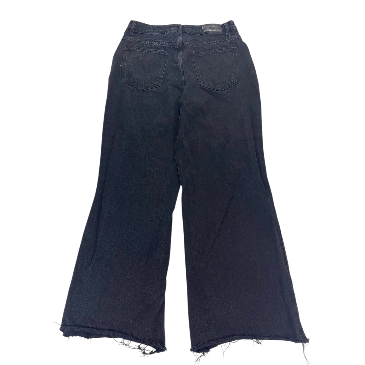 WOMEN GLASSONS BLACK RIPPED DENIM (UK12)