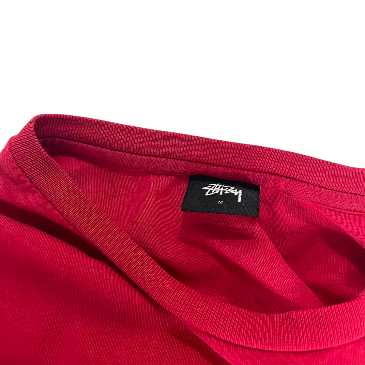 STÜSSY RED T-SHIRT (M)