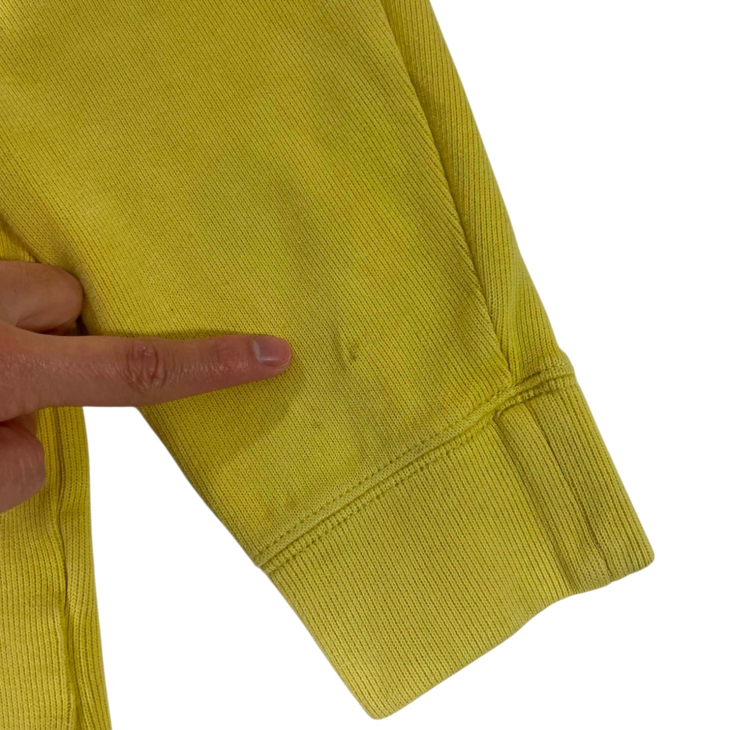 POLO RALPH LAUREN YELLOW QUARTER ZIP (M)