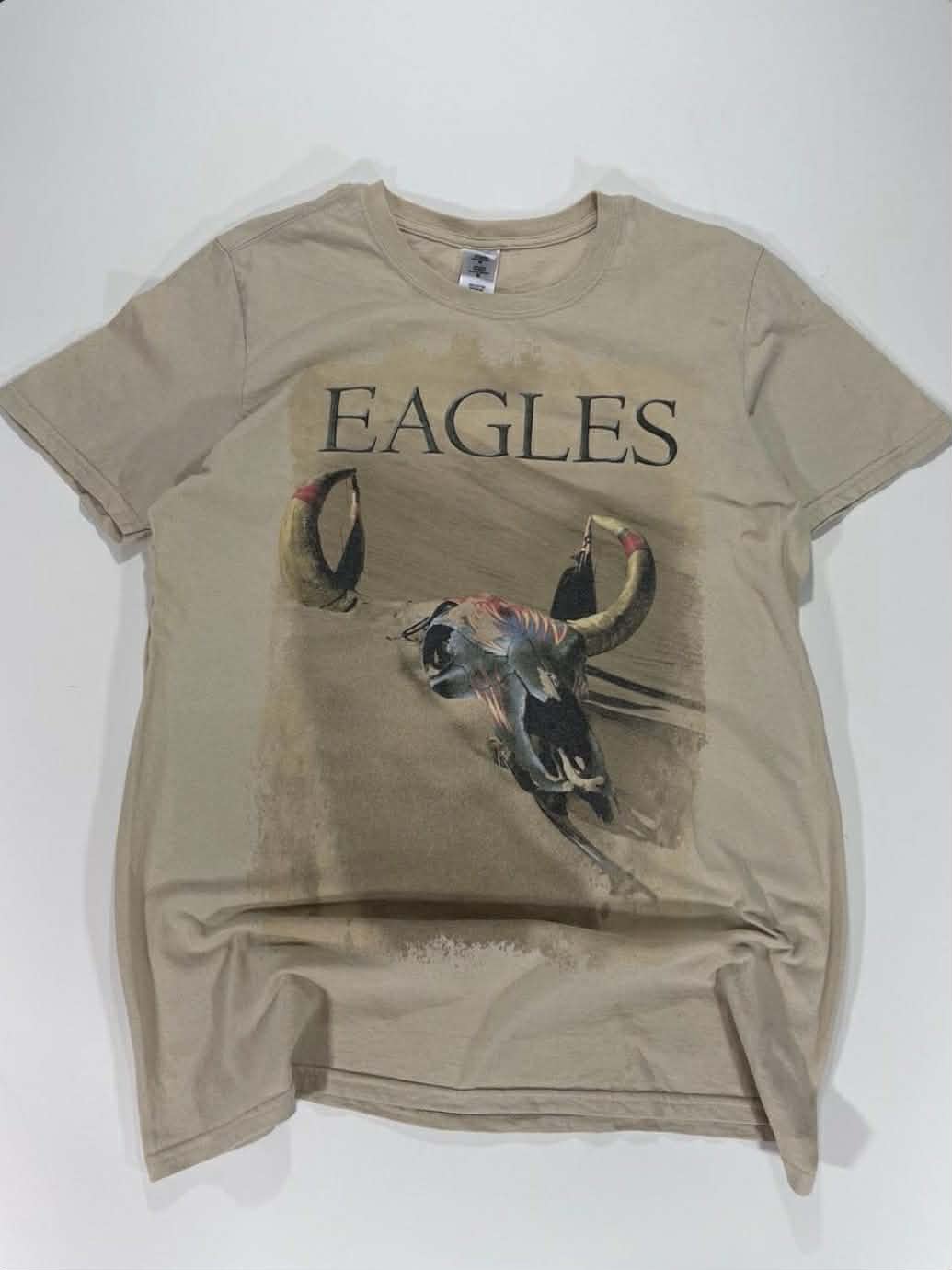 EAGLES TAN TOUR COTTON T-SHIRT (M)