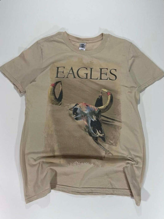 EAGLES TAN TOUR COTTON T-SHIRT (M)